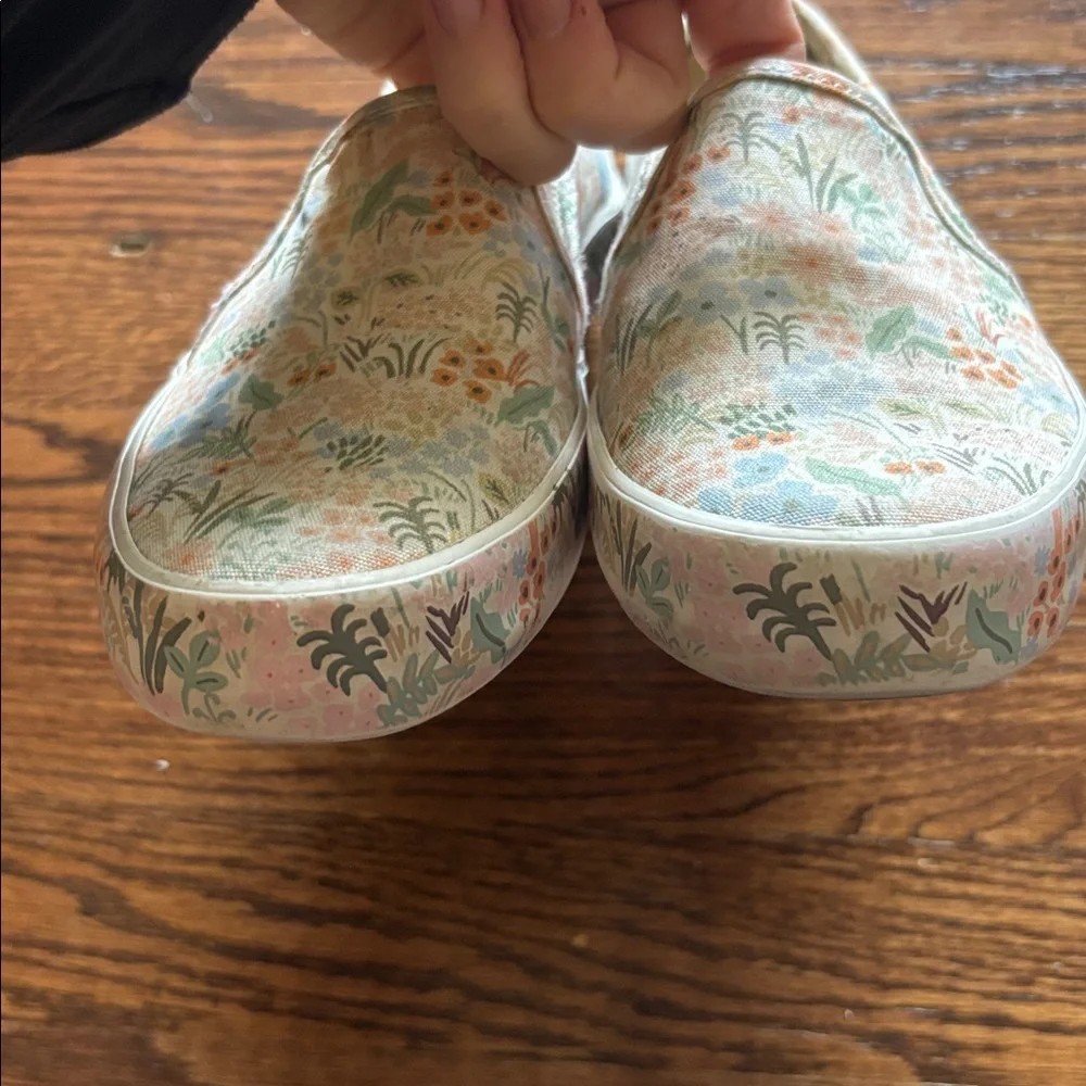 MISMATCHED Keds x Rifle Paper Co Double Decker Meadow Sneaker, size 7/7.5